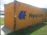 9-04167 (Equip.-Container)  Seller:Private/Dealer HAPAG-LLOYD 20 FOOT STEEL SHIPPING CONTA