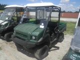 9-02548 (Equip.-Utility vehicle)  Seller: Gov/City of St.Petersburg 2012 KAWASAKI MULE 4000 SIDE BY