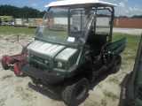 9-02550 (Equip.-Utility vehicle)  Seller: Gov/City of St.Petersburg KAWASAKI MULE 4000 SIDE BY SIDE