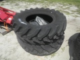 9-01534 (Equip.-Misc.)  Seller:Private/Dealer (2) TRACTOR TIRES WITH TUBES-