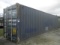 10-04215 (Equip.-Container)  Seller:Private/Dealer TRITON 40 FOOT STEEL SHIPPING CONTAINER