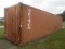 10-04143 (Equip.-Container)  Seller:Private/Dealer TRITON 40 FOOT STEEL SHIPPING CONTAINER