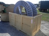 10-04116 (Equip.-Misc.)  Seller:Private/Dealer LARGE CABLE REEL IN SHIPPING CRATE