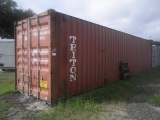 10-04233 (Equip.-Container)  Seller:Private/Dealer TRITON 40 FOOT STEEL SHIPPING CONTAINER