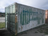 10-04195 (Equip.-Container)  Seller:Private/Dealer 20 FOOT STEEL SHIPPING CONTAINER