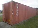 10-04167 (Equip.-Container)  Seller:Private/Dealer TRITON 40 FOOT STEEL SHIPPING CONTAINER