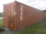 10-04153 (Equip.-Container)  Seller:Private/Dealer TRITON 40 FOOT STEEL SHIPPING CONTAINER