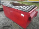 10-04172 (Equip.-Container)  Seller:Private/Dealer STEEL TRASH DUMPSTER WITH LIDS