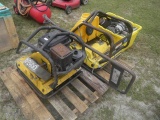 10-02600 (Equip.-Compaction)  Seller:Private/Dealer (2) PLATE COMPACTORS AND A BUCKET OF