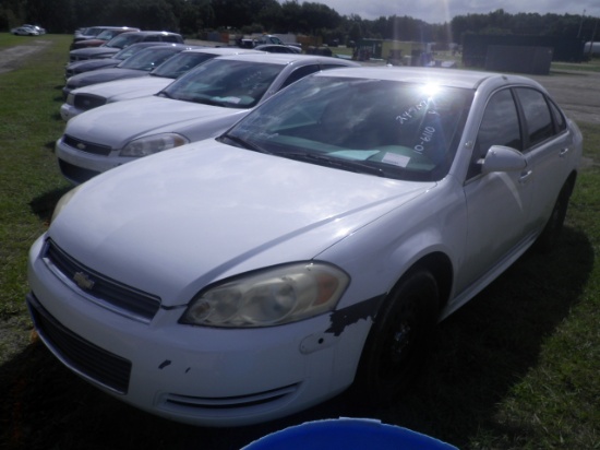 10-06110 (Cars-Sedan 4D)  Seller: Gov/Orange County Sheriffs Office 2010 CHEV IMPALA