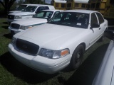 10-10147 (Cars-Sedan 4D)  Seller: Gov/Manatee County Sheriff-s Offic 2011 FORD CROWNVIC