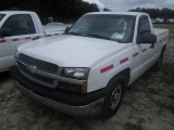 10-10249 (Trucks-Pickup 2D)  Seller: Florida State D.O.T. 2004 CHEV 1500