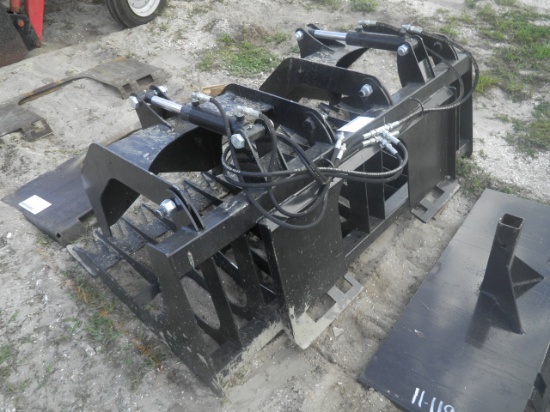 11-01192 (Equip.-Implement- misc.)  Seller:Private/Dealer SKID STEER LOADER 66 INCH ROCK & BRUSH