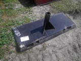 11-01230 (Equip.-Implement- misc.)  Seller:Private/Dealer SKID STEER LOADER RECEIVER HITCH ATTACHM