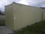 11-04183 (Equip.-Container)  Seller:Private/Dealer 20 FOOT STEEL SHIPPING CONTAINER