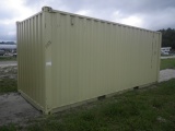 11-04175 (Equip.-Container)  Seller:Private/Dealer 20 FOOT STEEL SHIPPING CONTAINER