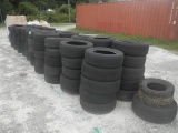 11-04230 (Equip.-Automotive)  Seller: Gov/Hillsborough County Sheriff-s LOT OF ASSORTED CAR TIRES