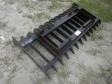 11-01566 (Equip.-Implement- misc.)  Seller:Private/Dealer MID-STATE SKID STEER LOADER 66 INCH ROOT