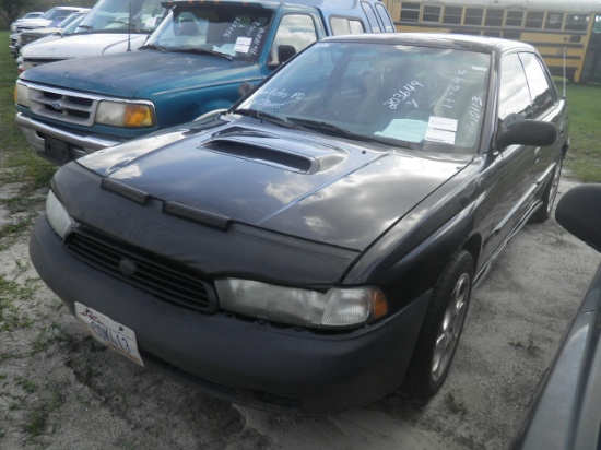 11-05121 (Cars-Sedan 4D)  Seller: Gov/Port Richey Police Department 1997 SUBU LEGACY