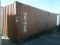 12-04195 (Equip.-Container)  Seller:Private/Dealer TRITON 40 FOOT STEEL SHIPPING CONTAINER