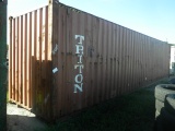 12-04225 (Equip.-Container)  Seller:Private/Dealer TRITON 40 FOOT STEEL SHIPPING CONTAINER