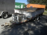12-03512 (Trailers-Dump)  Seller: Gov/City of St.Petersburg 2000 CROSLEY 6X10 TWO AXLE TAG ALONG TRA