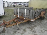 12-03548 (Trailers-Utility flatbed)  Seller:Private/Dealer HUDSON HD12 SINGLE AXLE UTILITY TRAILER