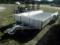 1-03128 (Trailers-Utility flatbed)  Seller:Private/Dealer 2019 ALUMA TANDEM AXLE TRAILER WITH RAMP