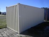 1-04181 (Equip.-Container)  Seller:Private/Dealer 20 FOOT STEEL SHIPPING CONTAINER