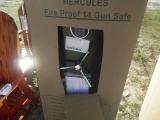 1-02234 (Equip.-Misc.)  Seller:Private/Dealer FIRE PROOF 14 GUN ELECTRONIC LOCK SAFE