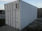 1-04205 (Equip.-Container)  Seller:Private/Dealer 20 FOOT STEEL SHIPPING CONTAINER