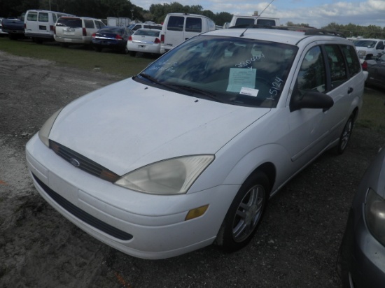 1-05124 (Cars-Wagon 4D)  Seller: Florida State D.O.H. 2001 FORD FOCUS