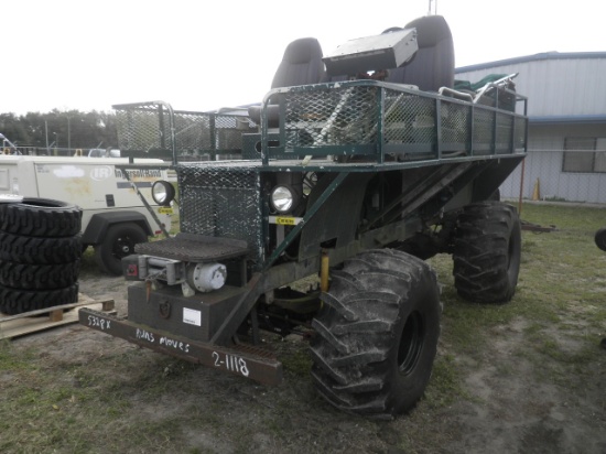 2-01118 (Equip.-A.T.V.)  Seller: Florida State F.W.C. ALL WHEEL DRIVE SWAMP BUGGY