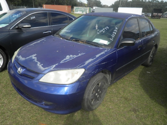 2-07130 (Cars-Sedan 4D)  Seller:Private/Dealer 2004 HOND CIVIC