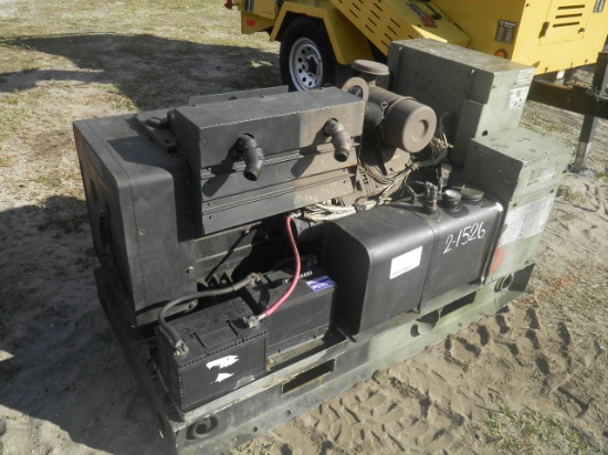 3-01118 (Equip.-Generator)  Seller:Private/Dealer MILITARY MEP003A 10KW STATIONA
