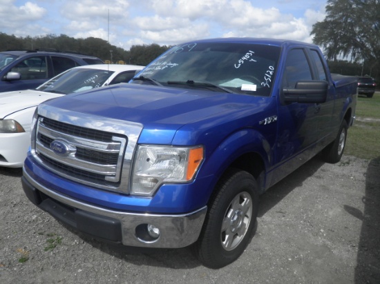 3-05120 (Trucks-Pickup 2D)  Seller: Gov-Orange County Sheriffs Office 2014 FORD