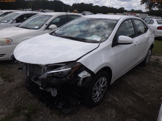 6-05117 (Cars-Sedan 4D)  Seller: Gov-Pasco County Sheriff-s Office 2019 TOYT COR