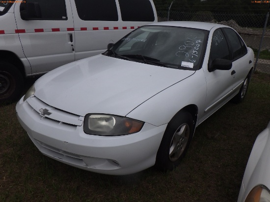 6-15007 (Cars-Sedan 4D)  Seller: Florida State D.O.T. 2004 CHEV CAVALIER