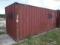 7-04185 (Equip.-Container)  Seller:Private/Dealer 20 FOOT STEEL SHIPPING CONTAIN