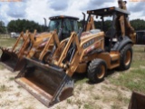 7-01154 (Equip.-Backhoe)  Seller:Private/Dealer CASE 580N OROPS TRACTOR LOADER B