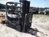 7-01532 (Equip.-Fork lift)  Seller:Private/Dealer CROWN C5 FORK LIFT- FIRE DAMAG