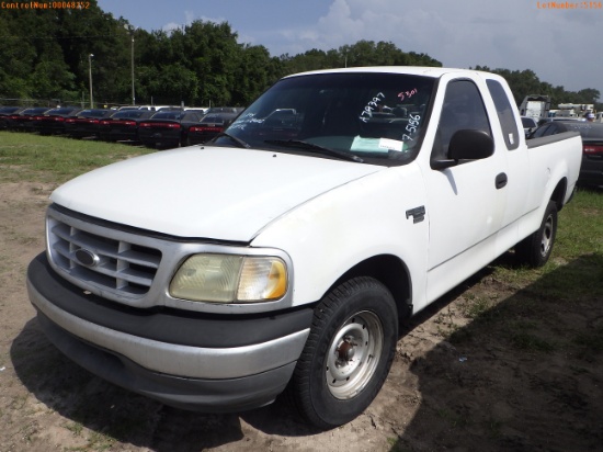 7-05156 (Trucks-Pickup 2D)  Seller: Florida State A.C.S. 2000 FORD F150