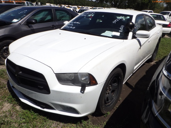 8-05111 (Cars-Sedan 4D)  Seller: Gov-Hillsborough County Sheriff-s 2013 DODG CHA