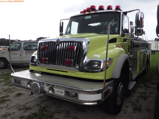 8-08246 (Trucks-Rescue)  Seller: Gov-Hillsborough County B.O.C.C. 2007 INTL 7600