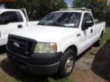 8-06214 (Trucks-Pickup 2D)  Seller: Gov-City Of Clearwater 2008 FORD F150