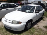 8-06264 (Cars-Sedan 4D)  Seller: Florida State D.O.T. 2003 CHEV CAVALIER