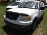8-10132 (Cars-SUV 4D)  Seller: Gov-City of Oldsmar 2004 FORD EXPEDITIO