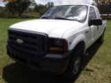 8-10134 (Trucks-Pickup 2D)  Seller: Gov-Manatee County 2006 FORD F250