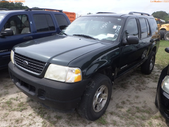 8-07122 (Cars-SUV 4D)  Seller:Private/Dealer 2002 FORD EXPLORER