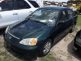 8-07219 (Cars-Sedan 4D)  Seller:Private/Dealer 2002 HOND CIVIC